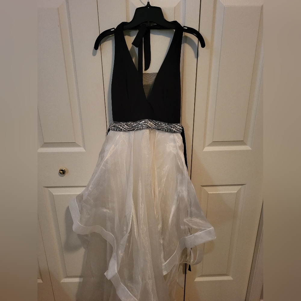 Black and White Gown